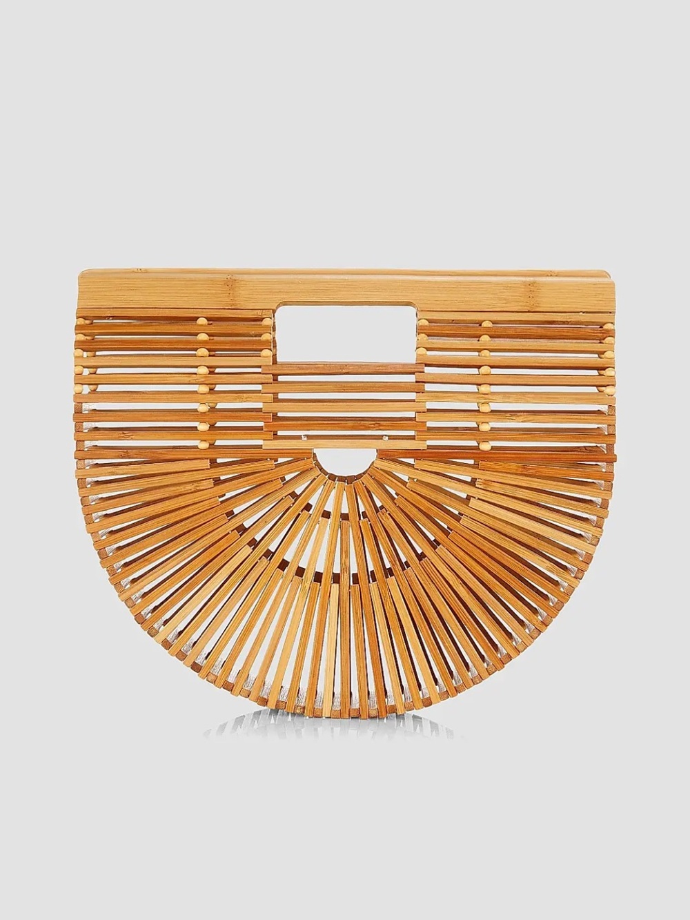 Cult Gaia Ark Bamboo Small Top-Handle Bag